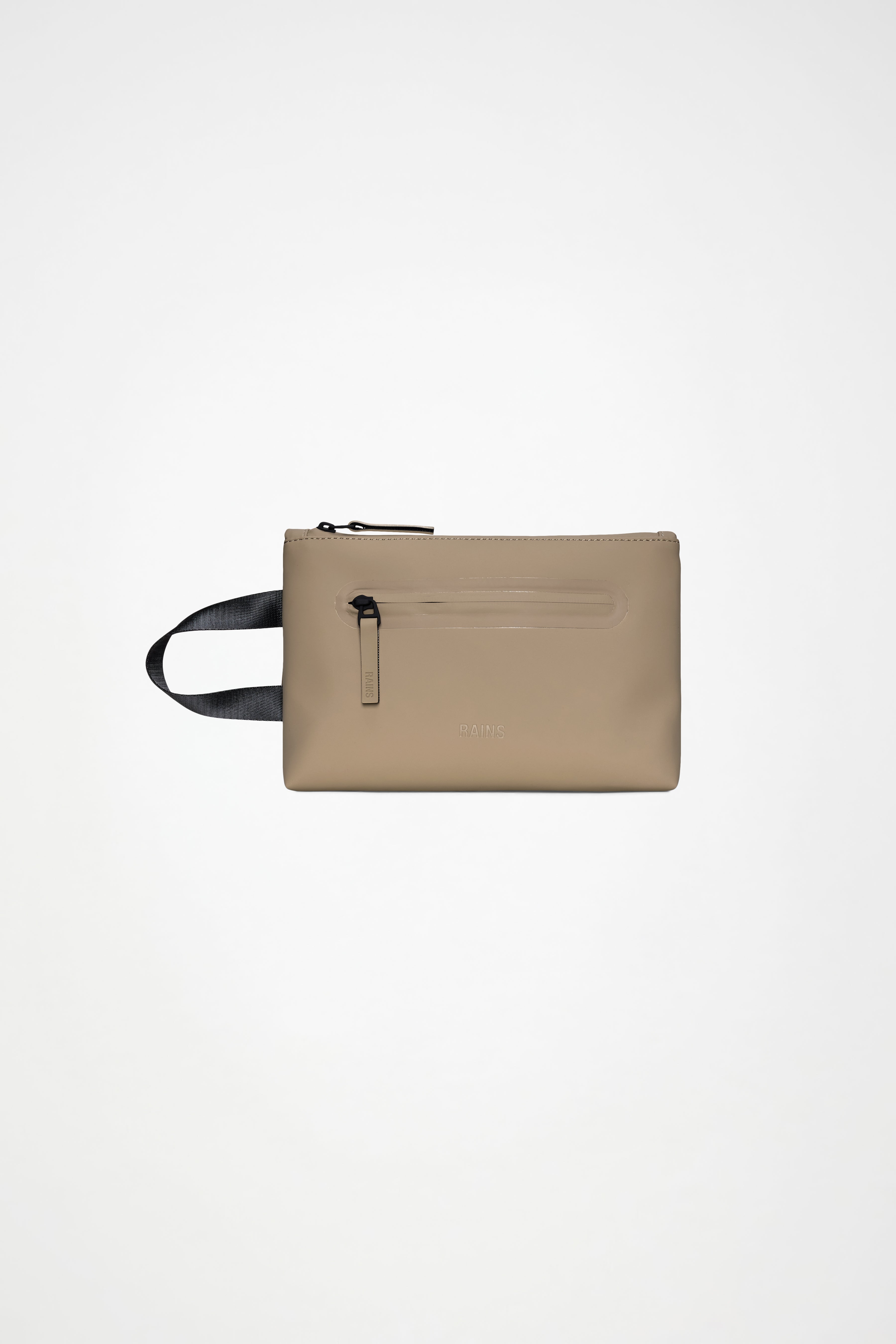 2-Reißverschluss-Kosmetiktasche groß